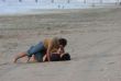 Секс на пляжі: в Запоріжжі двоє забули про пристойність