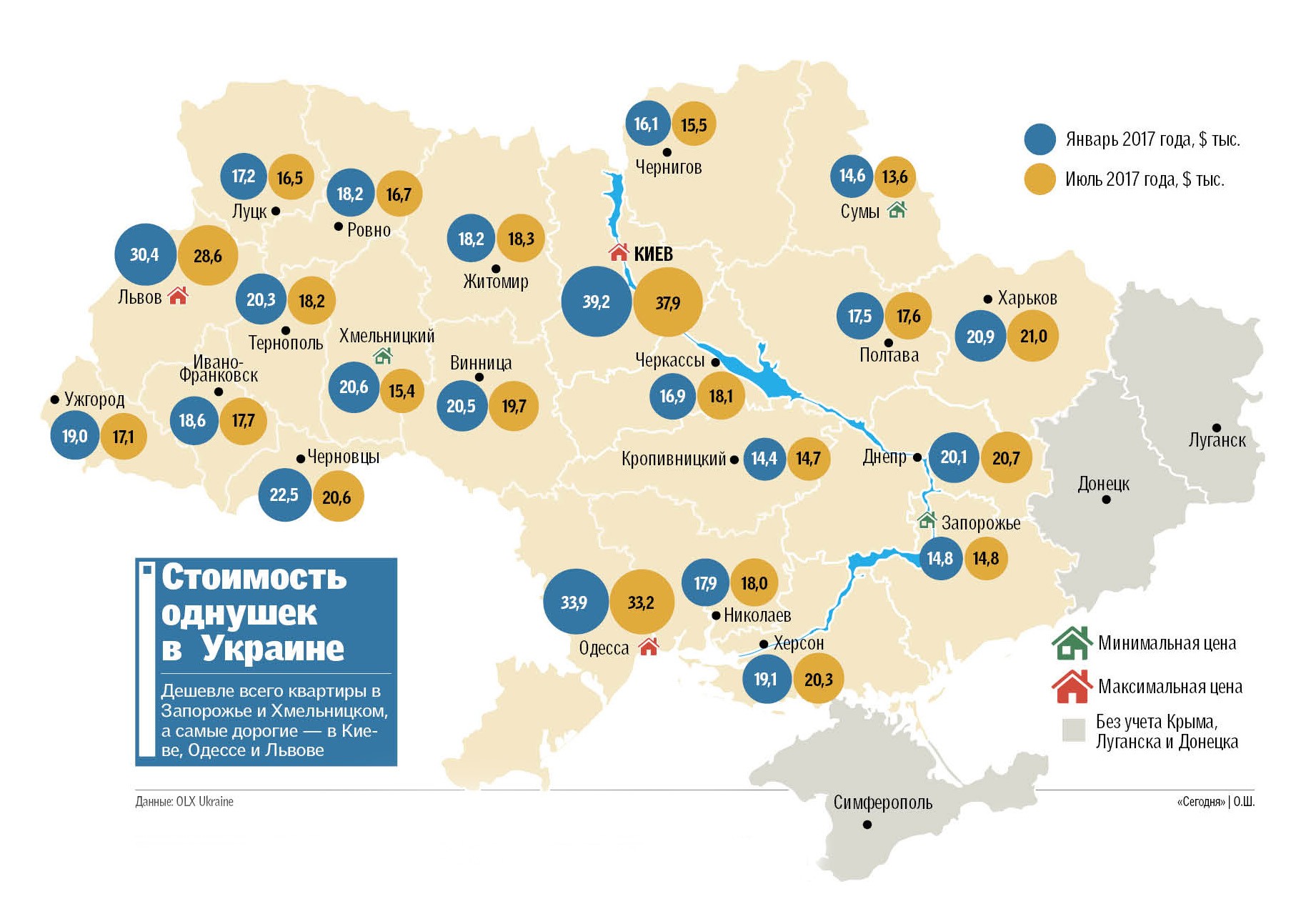 Спешите: по всей Украине дешевеют квартиры