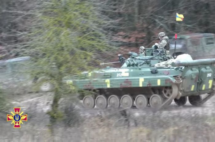 Украинские военные угнали танк в Германии. ВИДЕО