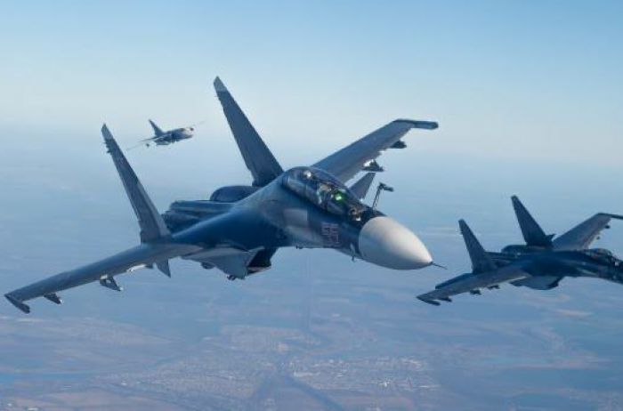 Россия перебросила в Крым сотню современных боевых самолетов