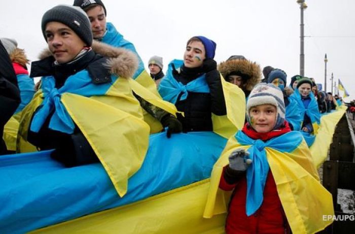 Украинцы отмечают столетие Соборности