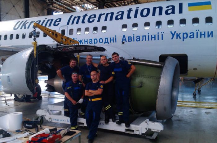 В Интернете показали первый для Украины Boeing 737 MAX 8