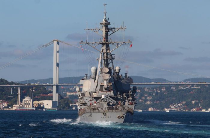 В Черное море вошел эсминец ВМС США. И вот зачем. ВИДЕО