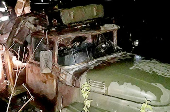 Происшествие с военным грузовиком под Львовом: в огне сгорел ветеран АТО