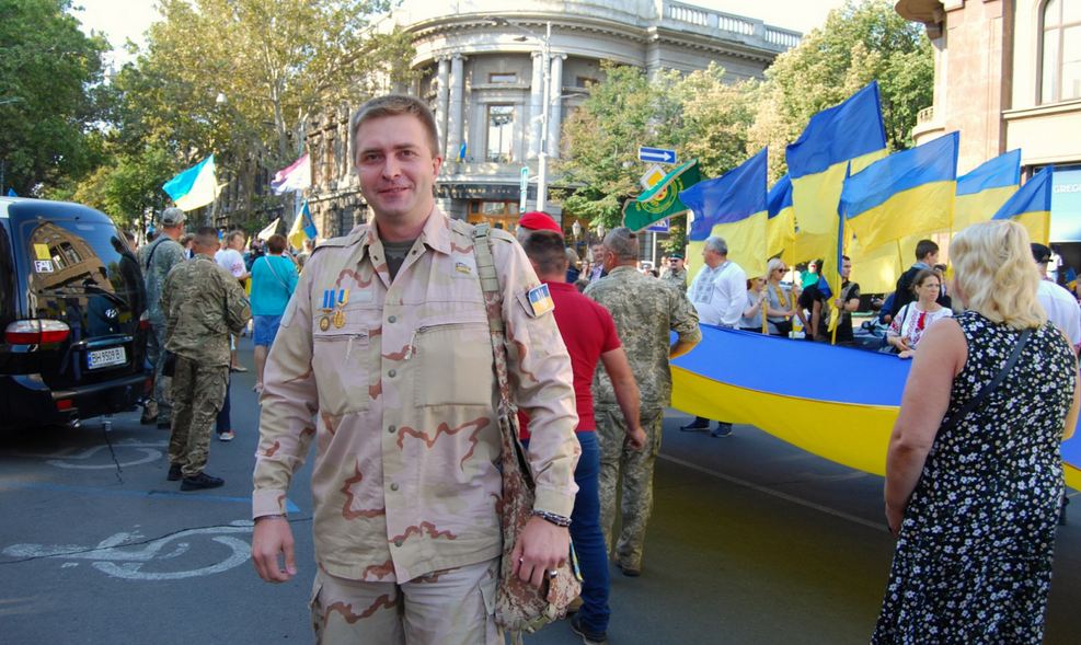 Марш защитников Украины в Одессе