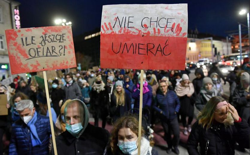 протест в Польше